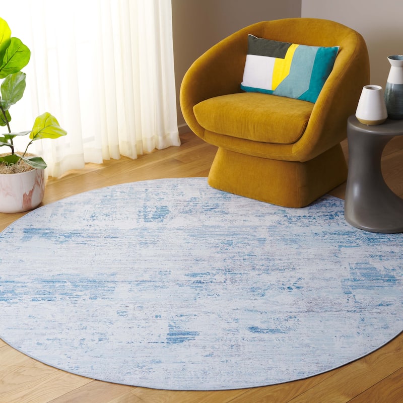 SAFAVIEH Tacoma Machine Washable Slip Resistant Aristeia Modern Abstract