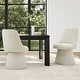 preview thumbnail 47 of 47, Anna Upholstered Swivel Armless Dining Chair for Kitchen Living Room Set of 2 - Linen