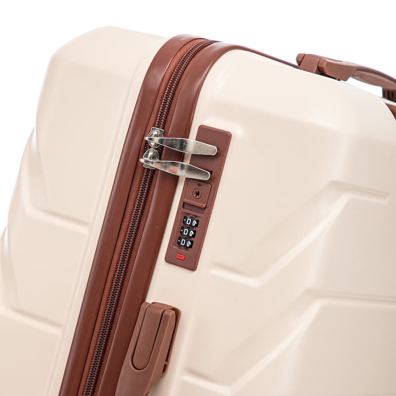 Three pcs/set in ABS Spinner Wheel Luggage