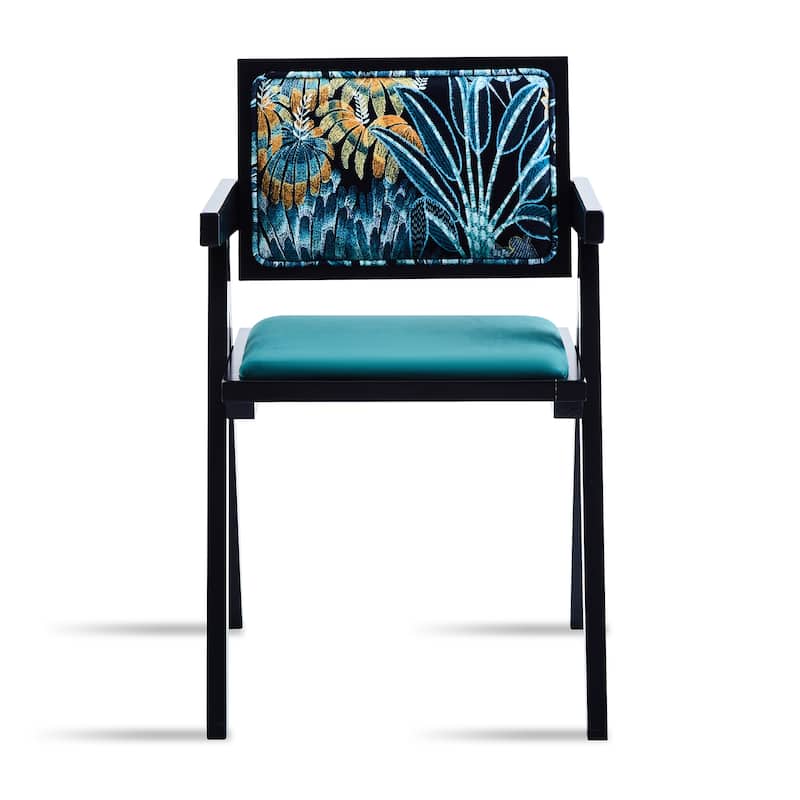 Armrest Solid Wood Dining Chair, Living Room Chair