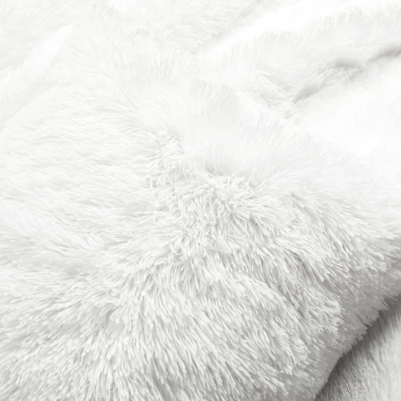 Lush Decor Emma Faux Fur Cozy Super Soft Oversized Duvet Cover 3Pc Set