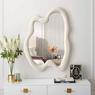 Irregular Asymmetrical Wall Mirror