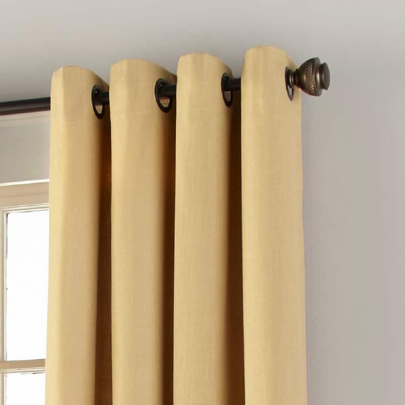 Grand Avenue Vanity Grommet-Top Room Darkening Single Curtain Panel