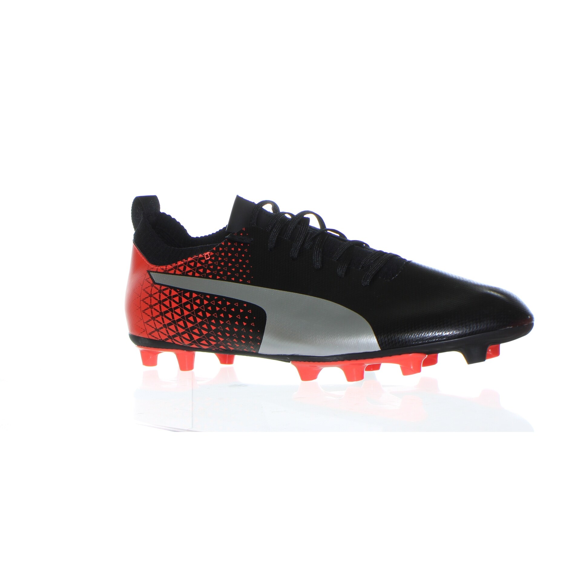 Shop PUMA Mens Evoknit Red Soccer 