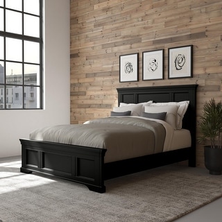 Homestyles Bedford Black Queen Bed - Bed Bath & Beyond - 20461164