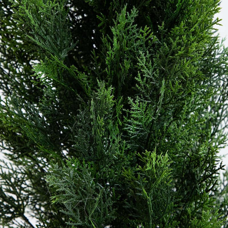 Tall Cedar Pine Artificial Tree with Planter - 10'