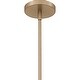 preview thumbnail 6 of 7, Solebay 3-Light Bronze Gold Pendant