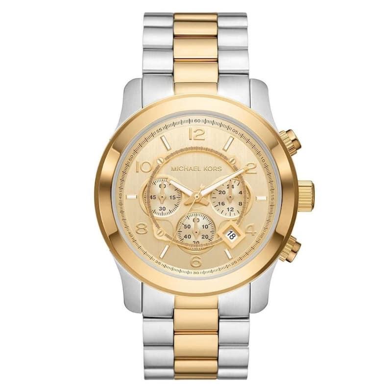 Michael Kors Men's Runway Gold Dial Watch - MK9075 - One Size
