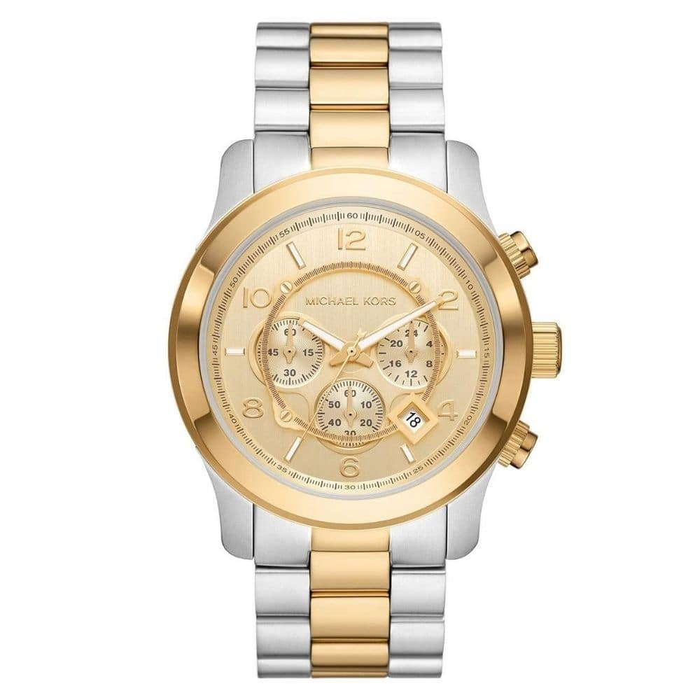 Michael Kors Men's Runway Gold Dial Watch - MK9075 - One Size