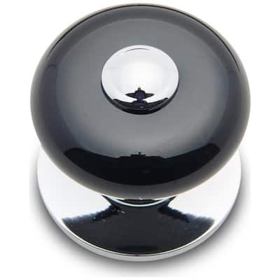 RK International CK-31-FLAT-BTN-LG Porcelain 1-1/4" Round Classic Flat