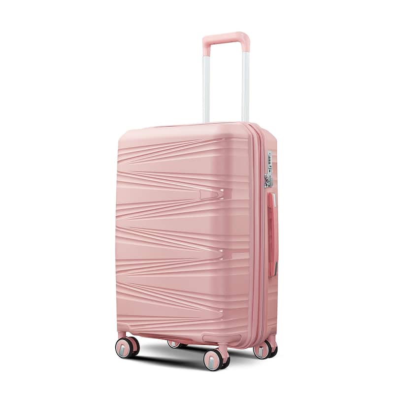 Luggage Sets 4 Piece with Spinner Wheel, Hardside Suitcase Set with TSA Lock, Expandable Luggage for Men and Women Travel