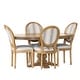 preview thumbnail 68 of 77, Dored 5 Piece Dining Set by Christopher Knight Home