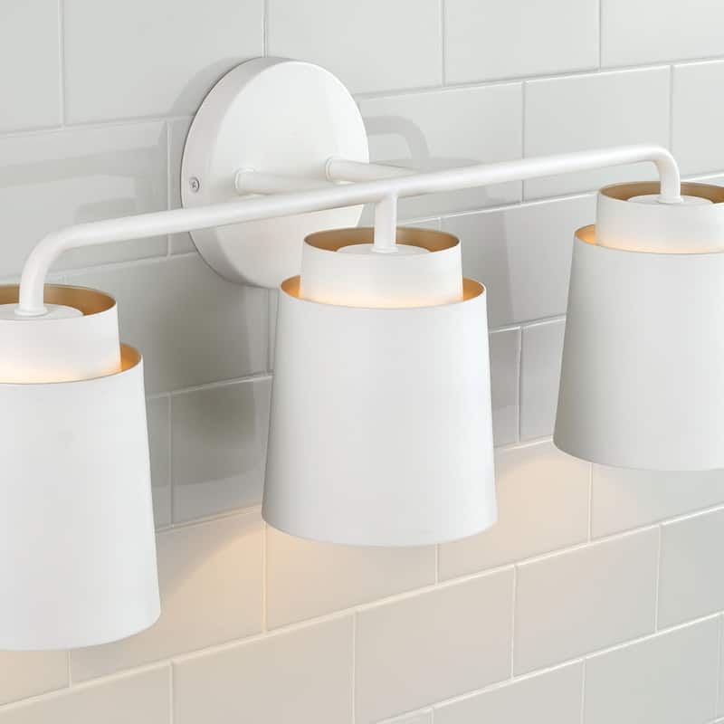 Pratt 3-Light Vanity - 24.5"W x 9.5"H x 6.25"E