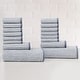 preview thumbnail 1 of 1, Truly Soft Essential Yarn Dye Stripe 16 Piece Towel Set Blue