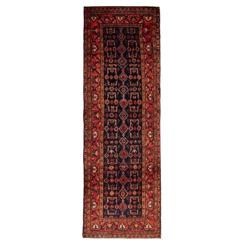 Andelz Red Rug 3'7" x 6'7" - 3'5 x 12'6