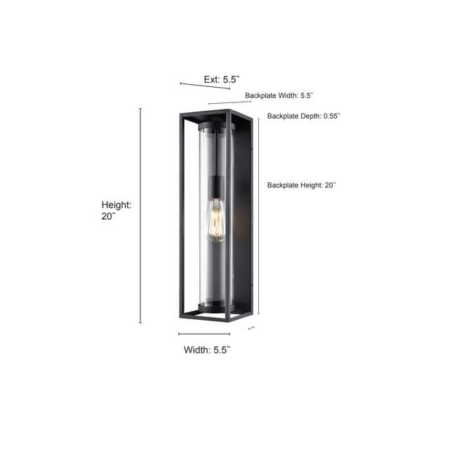 Millennium Lighting 91631 Caleb 24" Tall Outdoor Wall Sconce