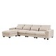 preview thumbnail 13 of 16, Merax Convertible Sofa Couch with Reversible Chaise