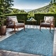 preview thumbnail 8 of 53, Aloha Washable Solid Indoor Outdoor Area Rug Patio Deck Living Room