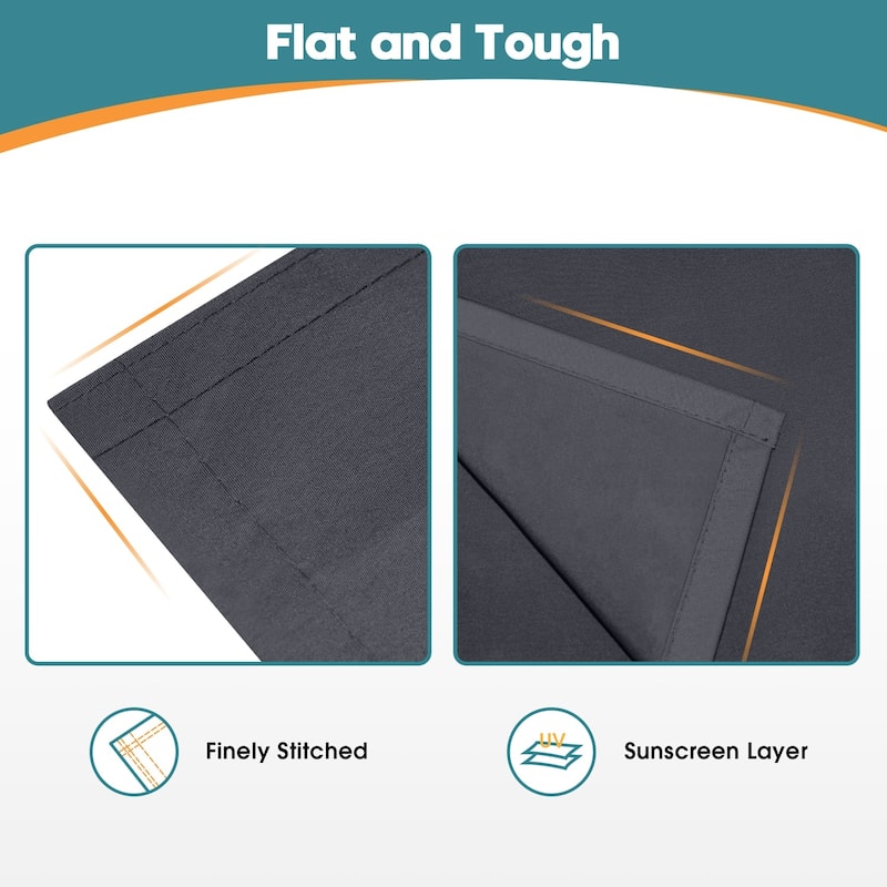 MCombo Sunshade Replacement Fabric with UV Protection for Retractable Patio Awnings