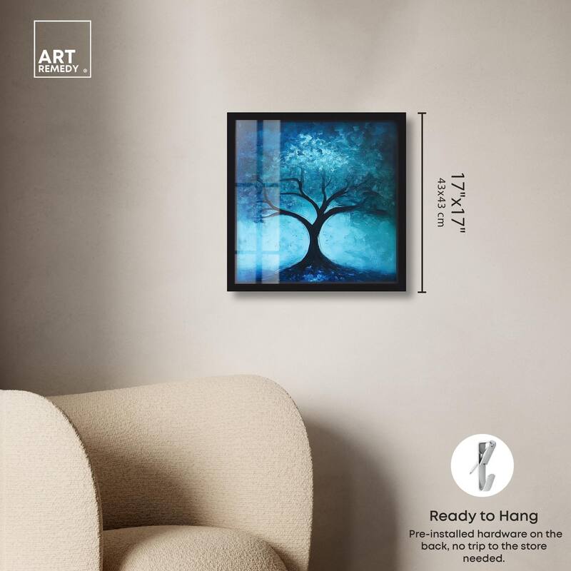 Tree of Opposites III Shadowbox by Art Remedy