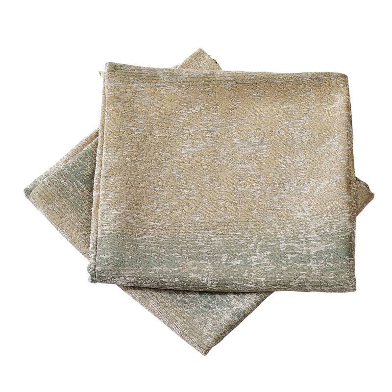 Peralta 2-piece Jacquard Chenille Zipper Pillow Shell Set, NO INSERT