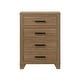 preview thumbnail 10 of 18, Furniture of America Nyess Modern Chestnut Brown 3-Piece Wood Kids Bedroom Set