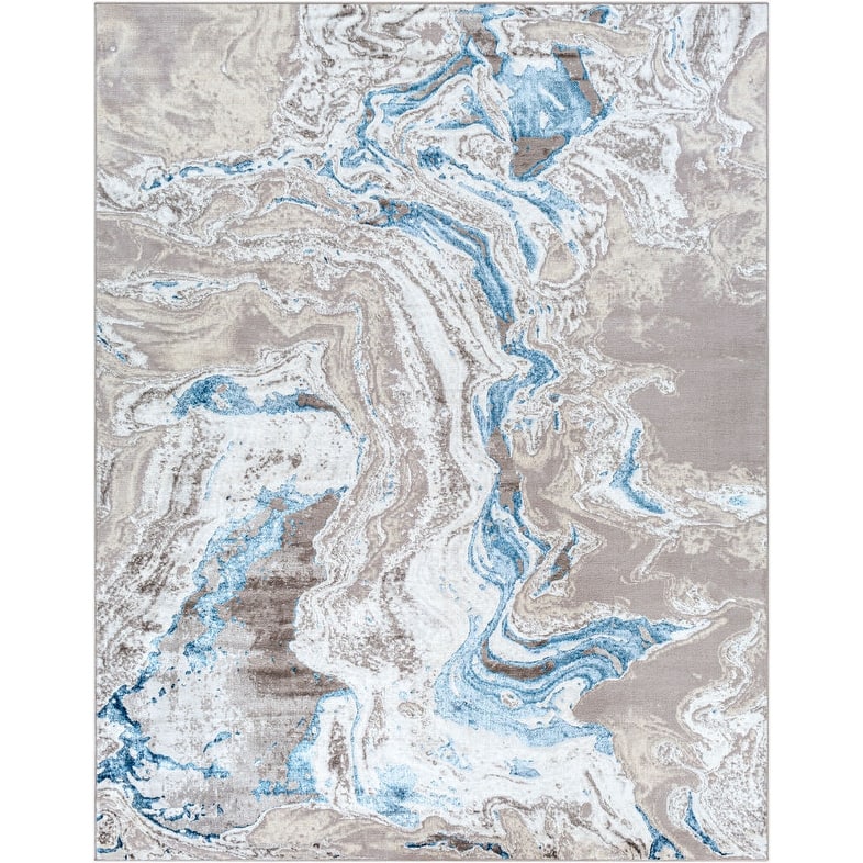 Livabliss Casual Lustro Abstract Area Rug