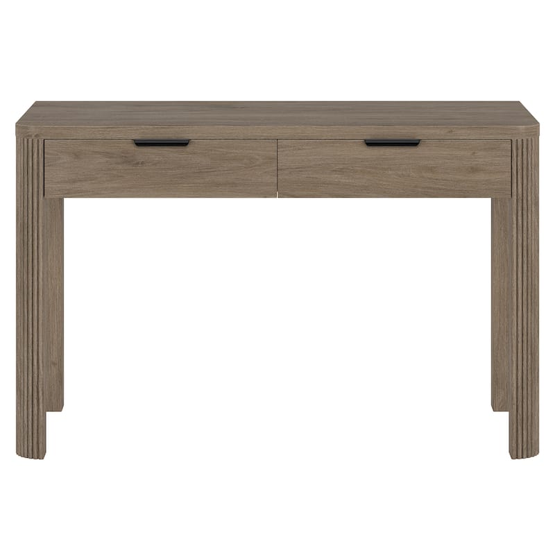 Lonsdale 48" Wide Rectangular Fluted Desk