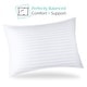 preview thumbnail 19 of 23, Nestl 100% Cotton Cover Premium Plush Down Alternative Bed Pillow