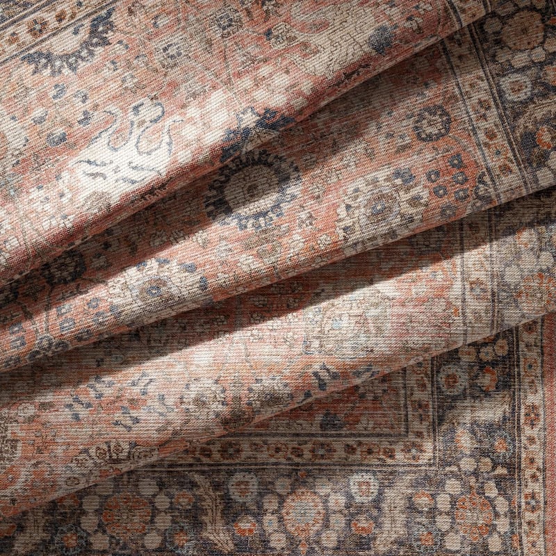Livabliss Colin Traditional Washable Area Rug