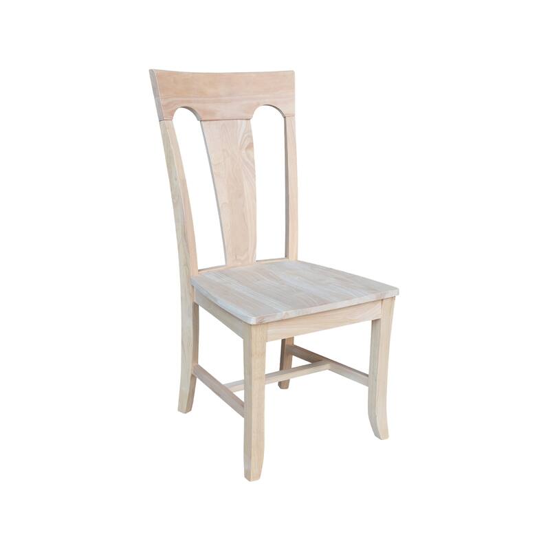 Elle Solid Wood Dining Chairs, Set of 2