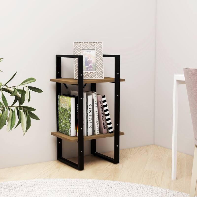 vidaXL Bookshelf Book Cabinet Shelving Unit for Living Room Engineered Wood