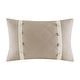 preview thumbnail 7 of 14, Madison Park Levine Cotton 4-Piece Bedspread Quilt Set with Shams and Throw Pillows