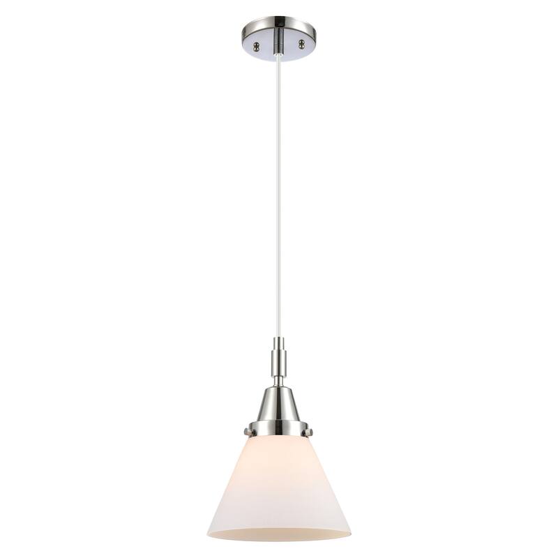 Innovations Lighting 447-1P-G41 Cone 8" Wide Mini Pendant with Matte