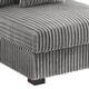 preview thumbnail 37 of 64, 35.7" W Plush Corduroy Upholstered Armless Modular Sofa Chair
