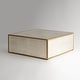 preview thumbnail 5 of 6, Vintage Mirror Square Coffee Table