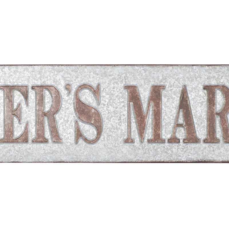 Metal Sign Wall Decor - Roche River Decor