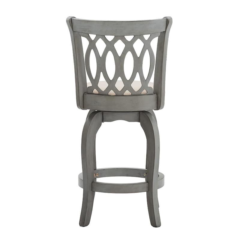 Verona Swivel 24-inch Counter Height Stool by iNSPIRE Q Classic