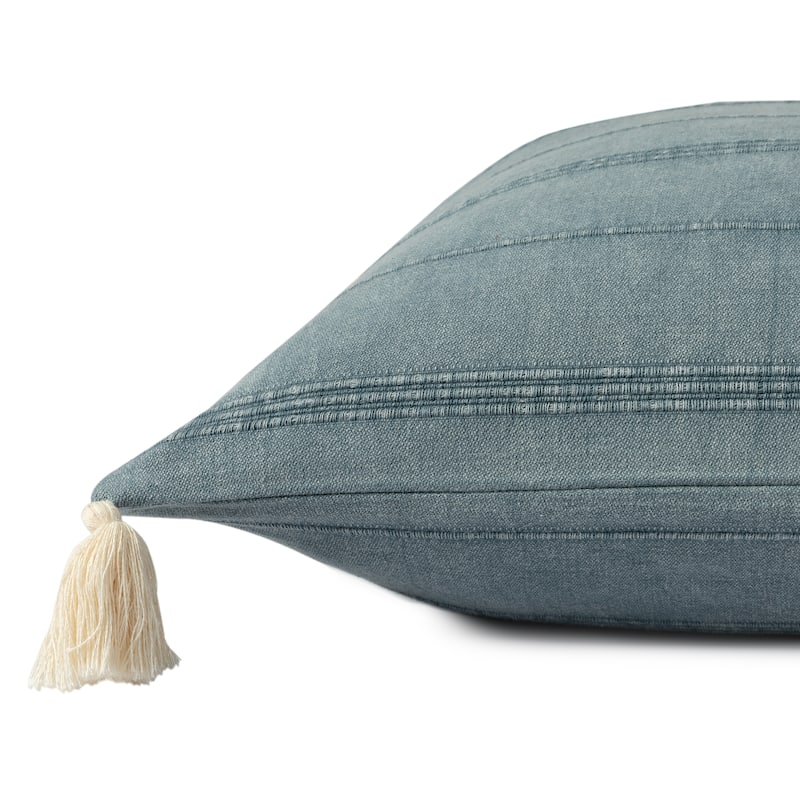 Sevita Subtle Striped Turkish Cotton Throw Pillow