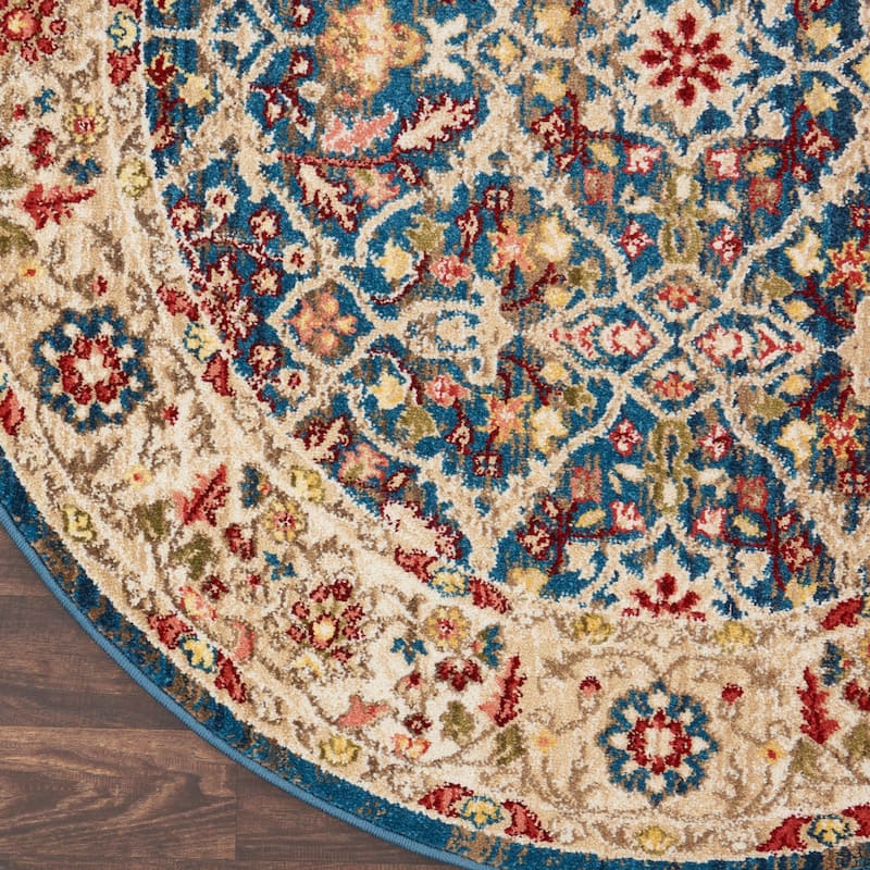 Nourison Revel Traditional Persian Floral Area Rug