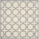preview thumbnail 179 of 183, SAFAVIEH Handmade Cambridge Trudie Geometric Wool Rug 6' Square - Ivory/Silver - Square
