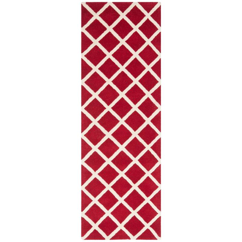SAFAVIEH Handmade Chatham Retha Modern Moroccan Wool Rug