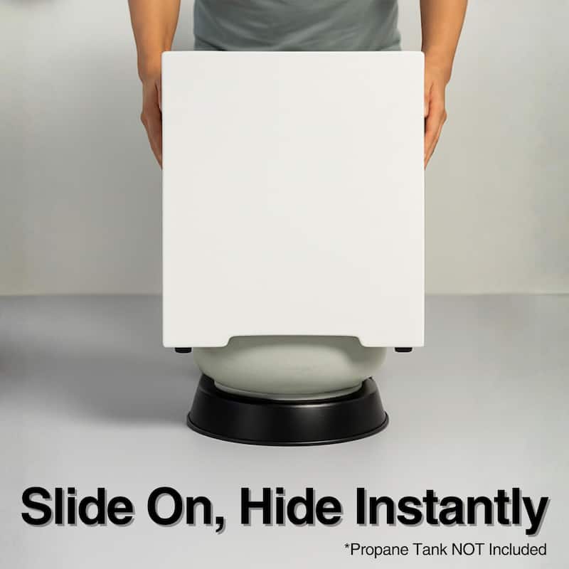 GDFStudio - 16" Outdoor 20LB Propane Tank Cover for Gas Fire Pits