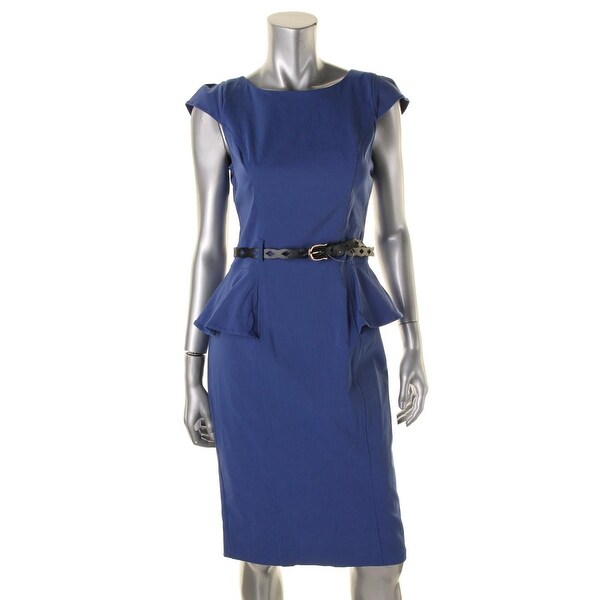 peplum work dress