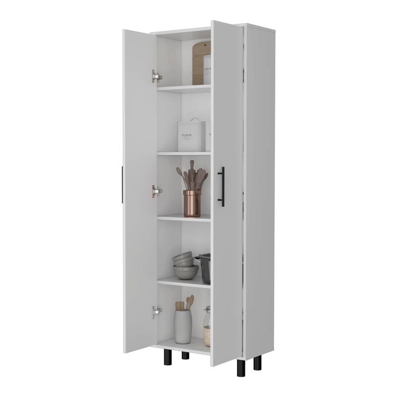 Fagan 2-Door 5-Shelf Kitchen Pantry