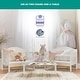 preview thumbnail 8 of 11, Dream On Me Portland 3 In 1 Convertible Toddler Bed in White
