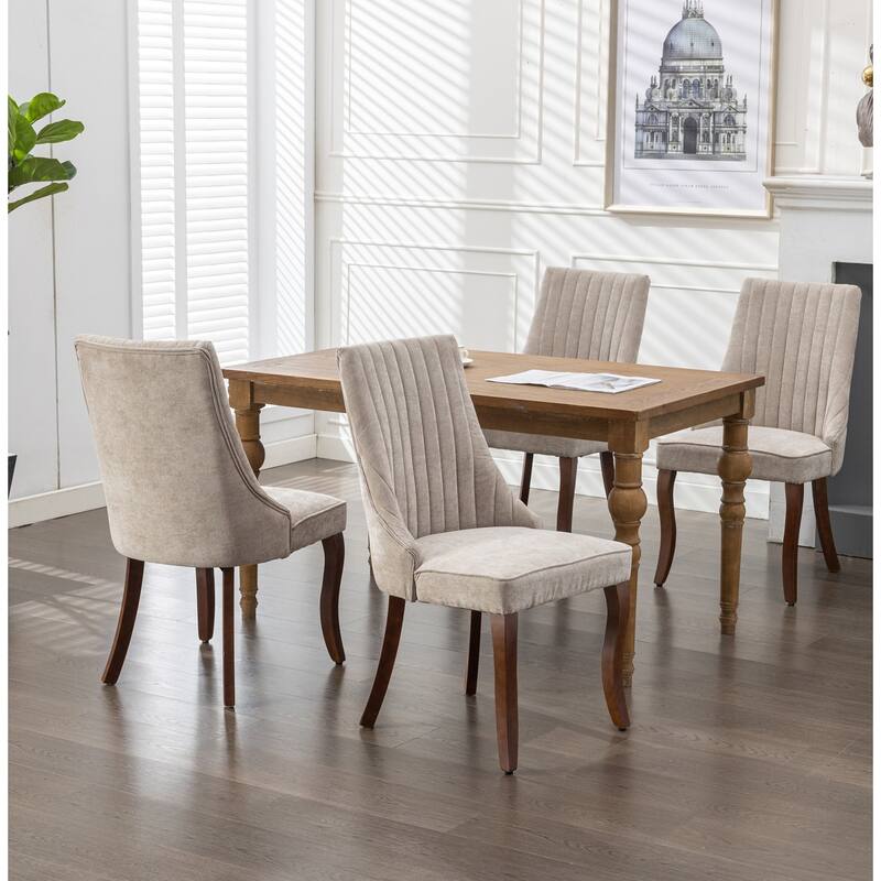 Upholstered Dining Side Chair Accent Chair （Set of 2)