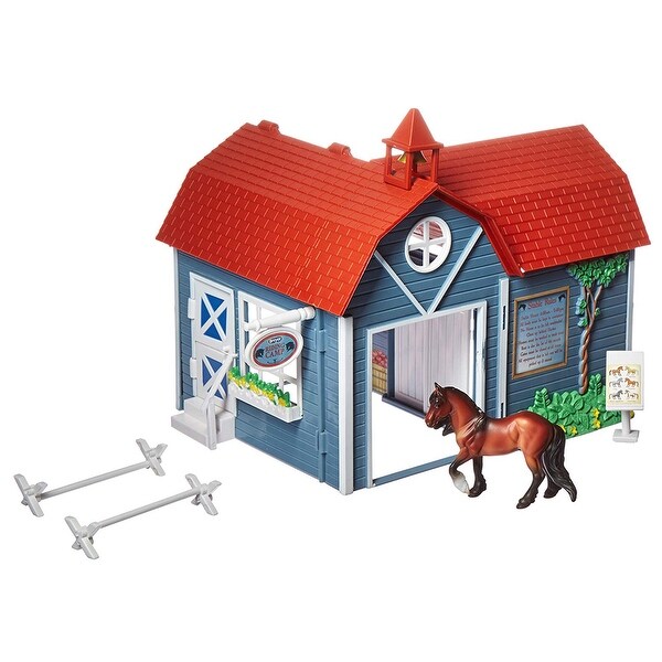ride on horse toy with stable