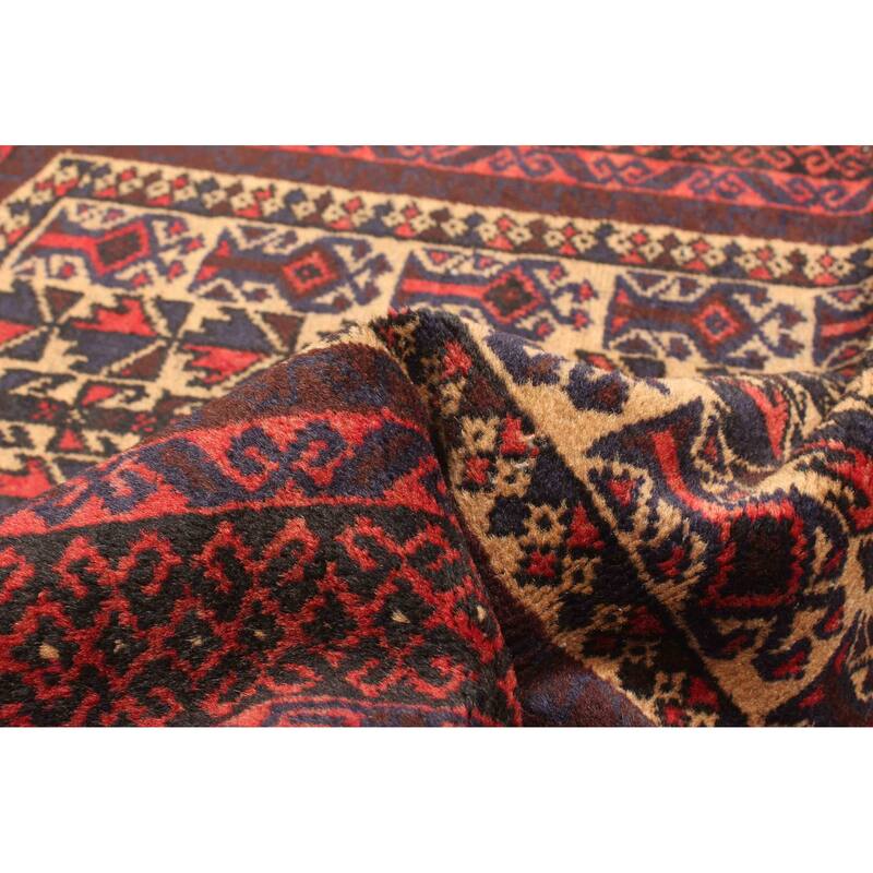 ECARPETGALLERY Hand-knotted Teimani Beige Wool Rug - 2'9 x 4'7