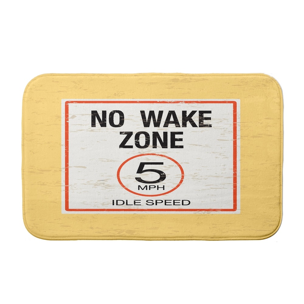 No Wake Bath Mat